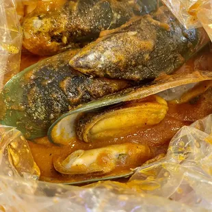 Mussels and Shrimp