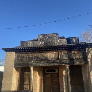 The old theater where they still have performances