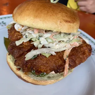 Hot Chicken Sandwich