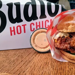 Budlong Hot Chicken Sandwich with the Comeback Sauce