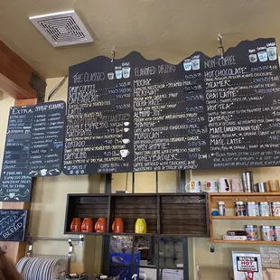 Coffee Menu