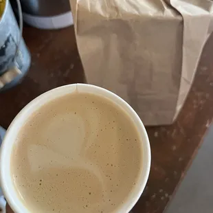 Dirty hippie + scone (in a bag)