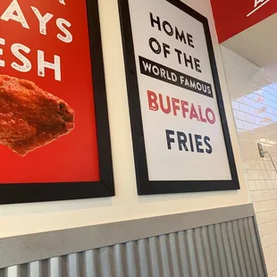 I came for the Buffalo fries !