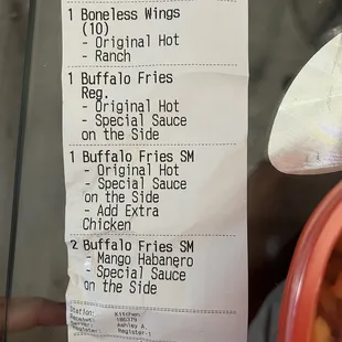 Proof I paid for "extra chicken" and that's what I got