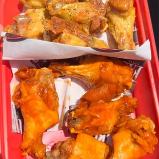 fried chicken, bbq chicken, bbq wings, food, poultry, chicken wings and fried chicken, fried chicken wings, chicken, chicken wings