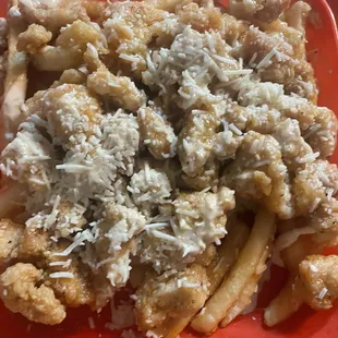 Buffalo Fries - Large, garlic Parmesan
