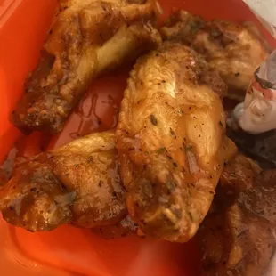 Jamaican jerk traditional wings
