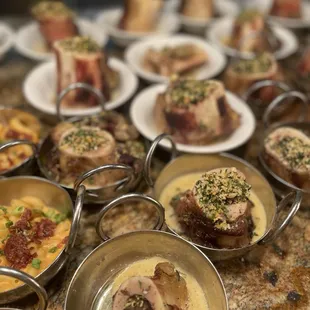 Bone Marrow in Polenta