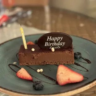 Make sure to tell your server if you're celebrating a birthday!