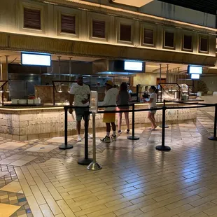 Great omelet station!