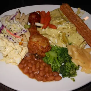 Selections from the buffet