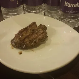 Delicious steak... I had two!