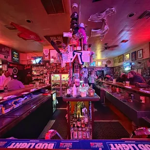 Inside the bar bar interior