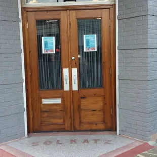 The door