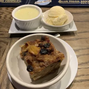 Another bread pudding with Ice Cream