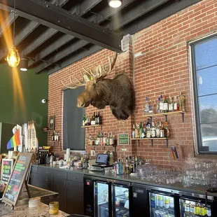 bar area