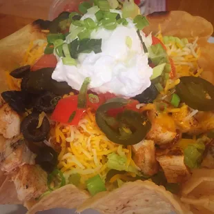 Chicken Taco Salad (they&apos;re on special on Tuesdays)