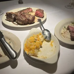 Porterhouse For Two and Au Gratin