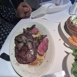 Steak- supposed to be medium