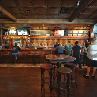The bar.