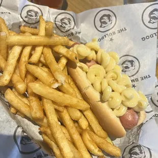 Downtown Mac &amp; Cheese Dog