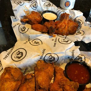 Thai Dry Rub wings and Cajun Fear?!