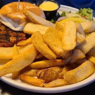 Grilled Tenderloin with Fries