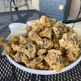fried mushrooms