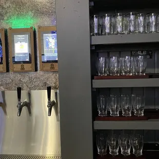 You can use a normal cup or flight!