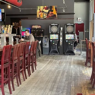 a man sitting at a bar