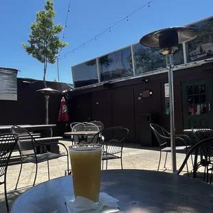 Had the courtyard to myself on a perfect day