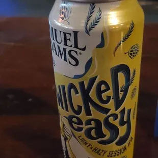 Wicked Easy is clearly a Hazy Session IPA (not a lager, like the menu indicates)