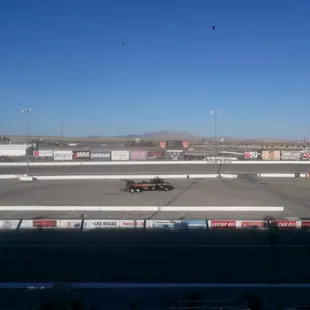 A view from the stands