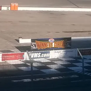 Current victory lane