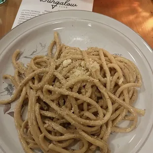 Cacio E Pepe Bucatini