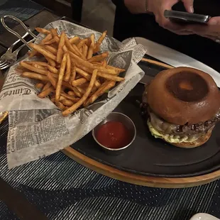 Broiled Filet Mignon Burger