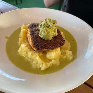 Blackened King Salmon