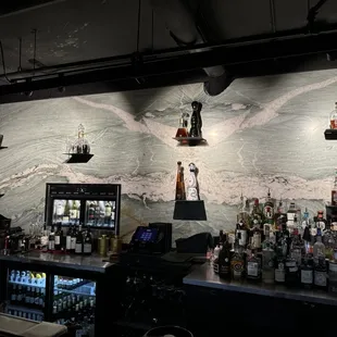 The bar