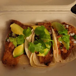 Fish tacos.