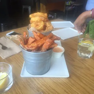 Hand-Cut Sweet Potato Fries