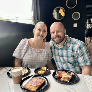 Strawberry Pop Tart, Southwest Wrap, Lavender Latter, Biscuits &amp; Gravy &amp; Egg Bites