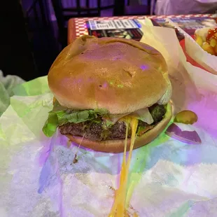 Bacon Cheddar Burger