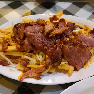 Pastrami Chilli cheese fries