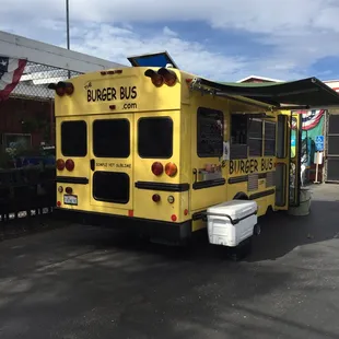 Th one and only Burger Bus!