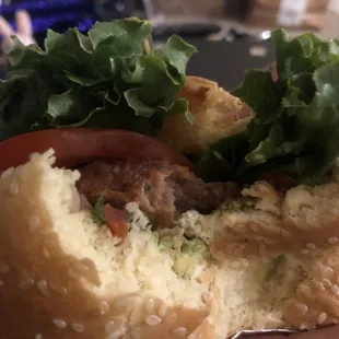Beyond Baja burger