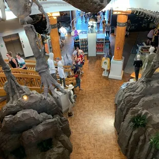 the interior of a restaurant