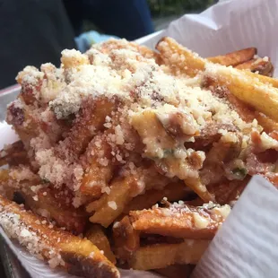 Bacon Parm fries are to die for!