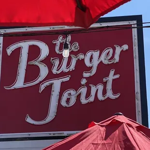 Restaurant sign