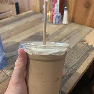 Chocolate Milkshake to-go
