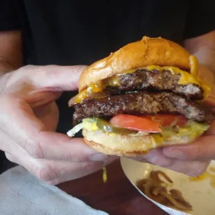 Double Chuck burger....sooooo good